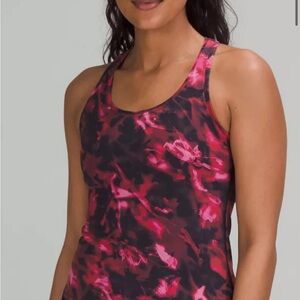 Lululemon Pink Blossom  ‘Cool Racerback Short Tank Top Nulu’